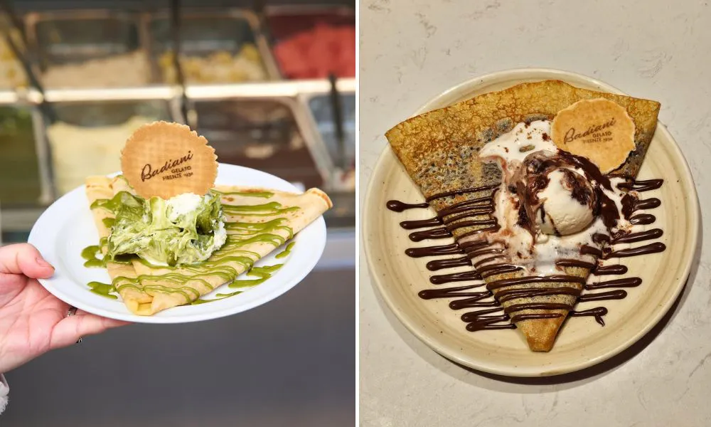 Badiani signature crepes