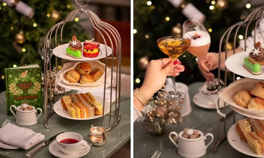 The twelve-days of Christmas inspired afternoon tea