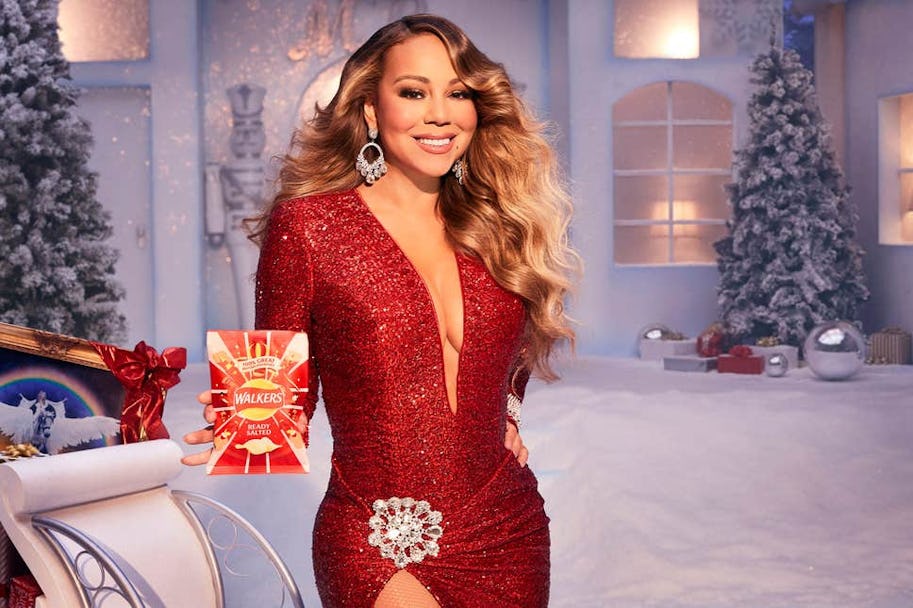 Mariah Carey is the new face of Walkers crisps