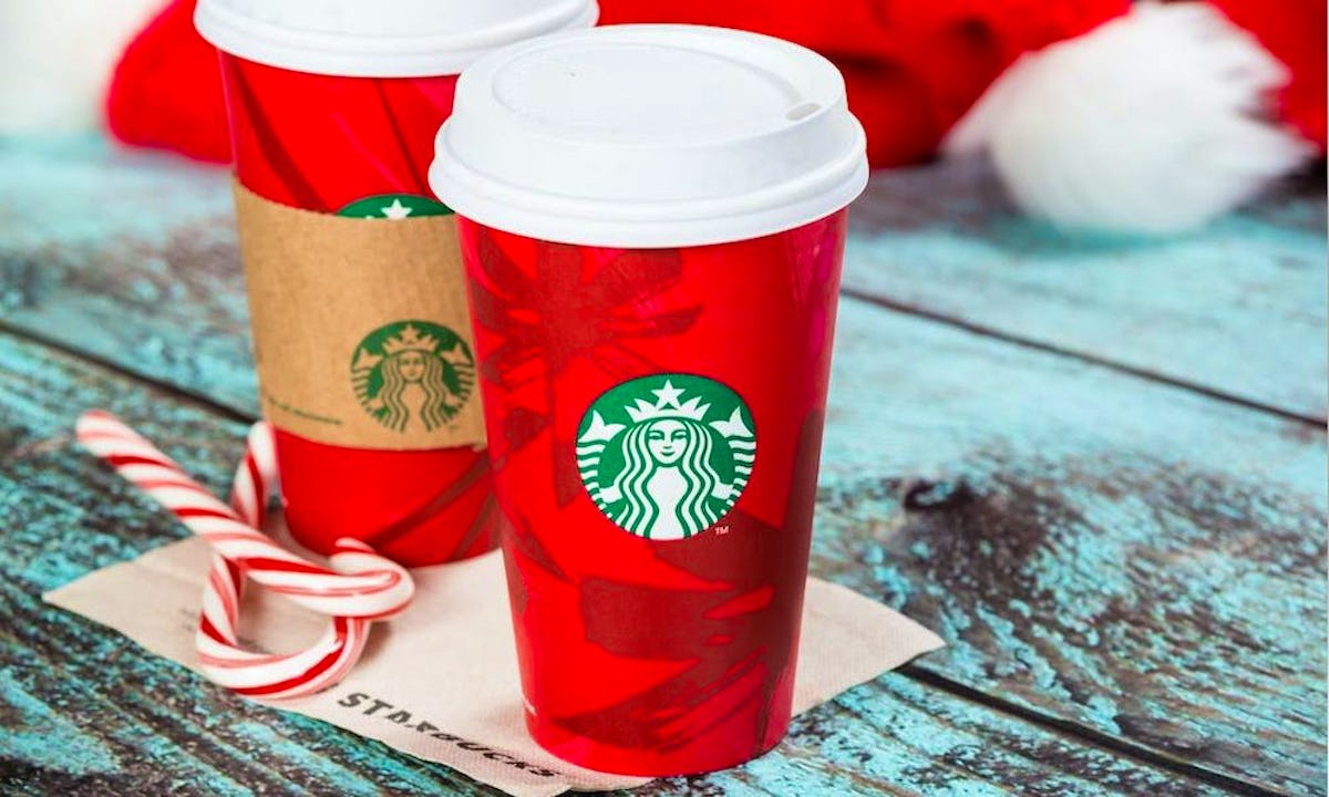 Starbucks' Christmas menu 2023