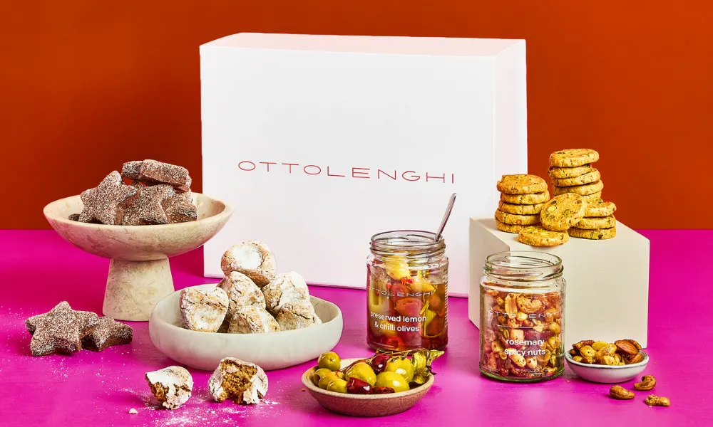 Ottolenghi Christmas hamper box chear