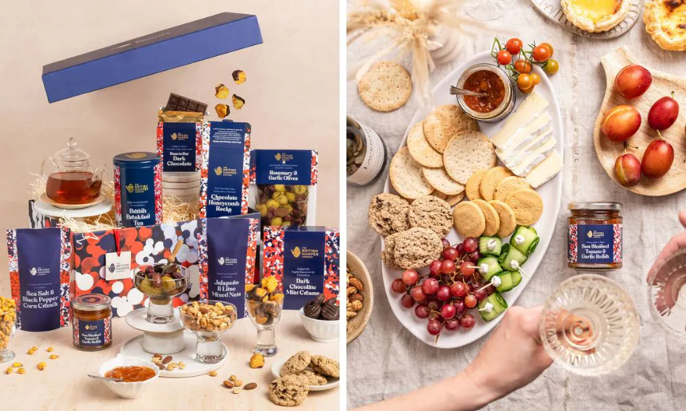 The British Hamper Company luxury vegan hamper