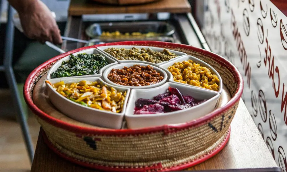 Vegan Ethiopian dishes