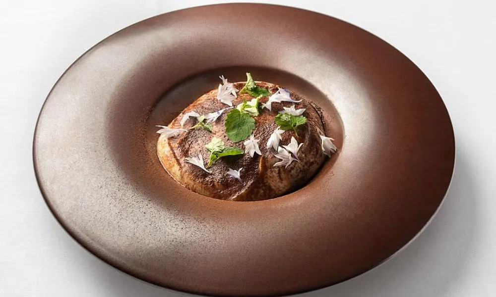 Fine dining plate