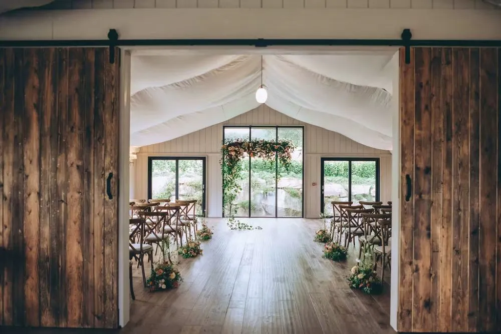 Vintage style barn venue