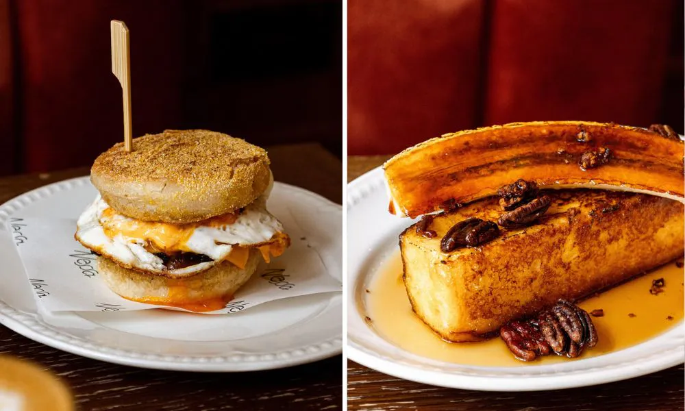 Nessa brunch dishes