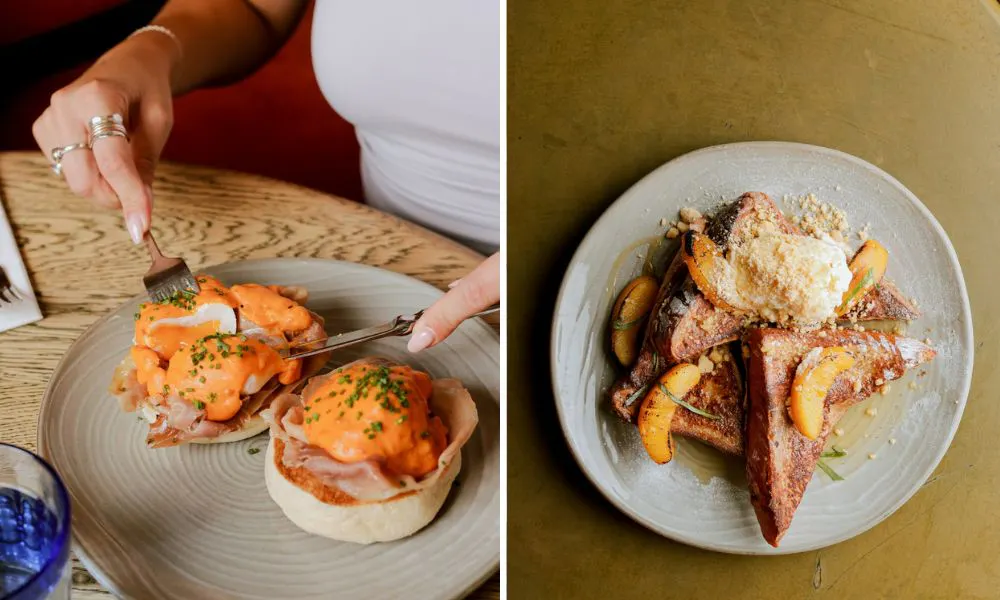 riding house brunch dishes
