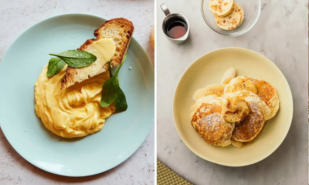 Famous ricotta hotcakes