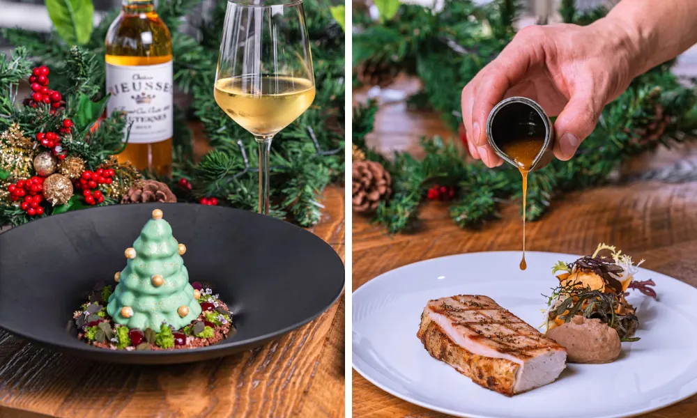 christmas at bokan canary wharf
