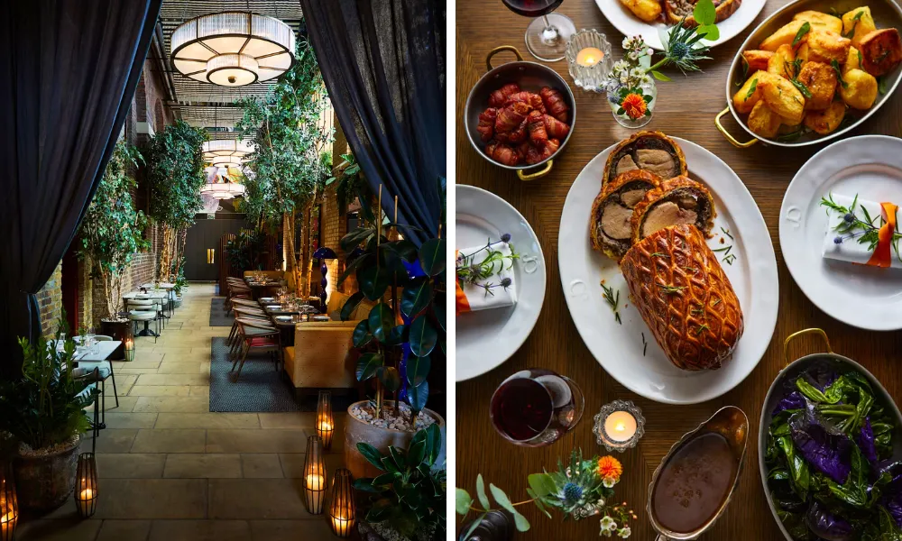christmas wellington at jamie oliver catherine street