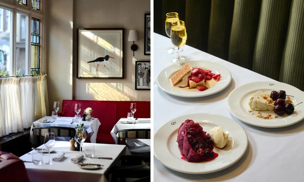 christmas puddings at quo vadis