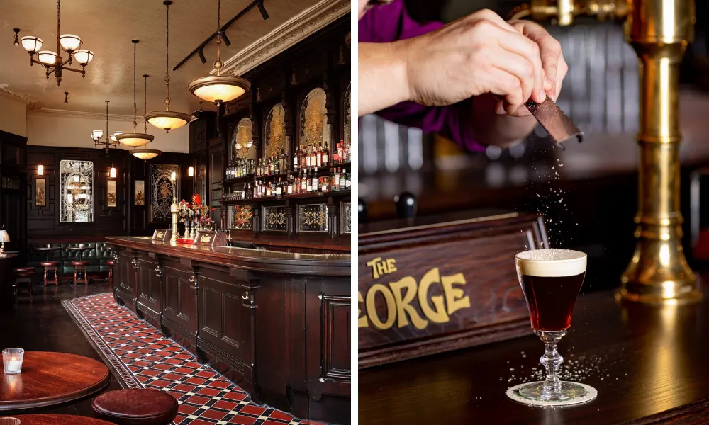 irish coffee at the george