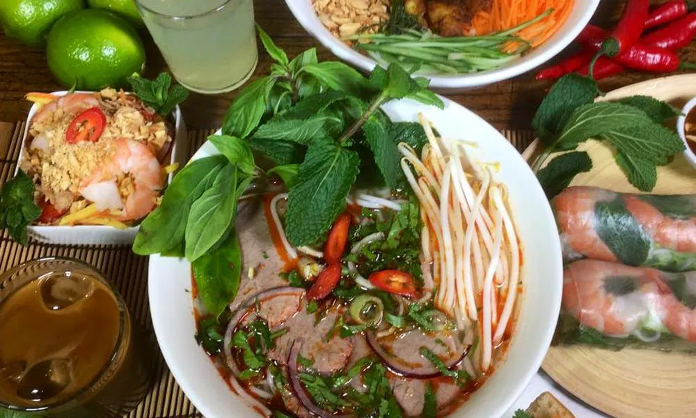 Noodles at City Caphe