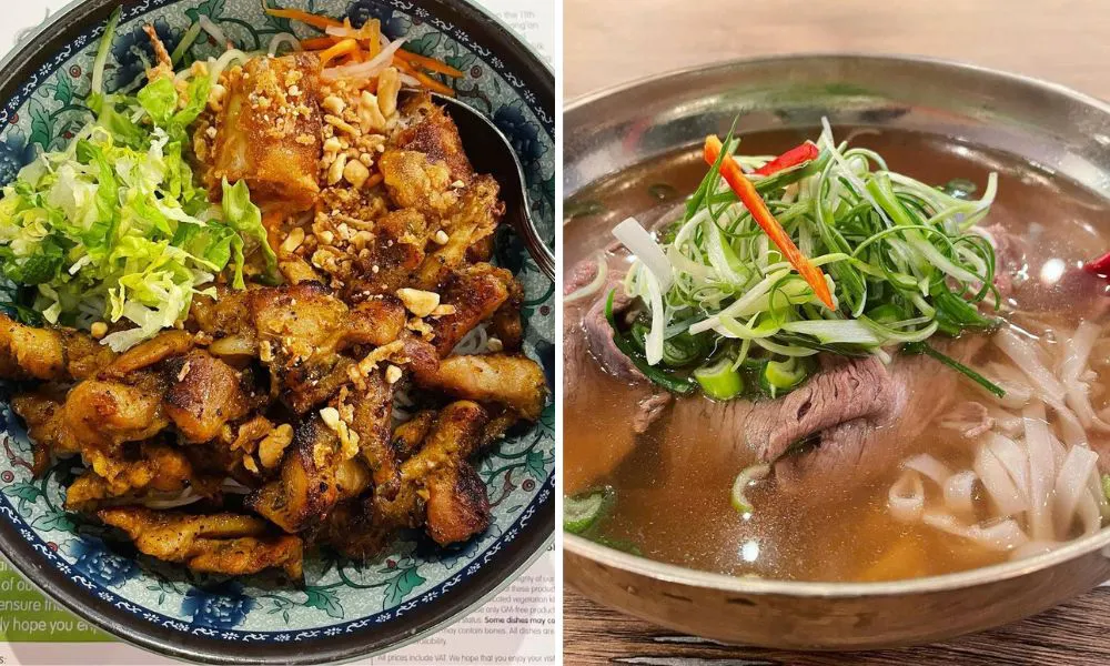 Dishes at Green Papaya