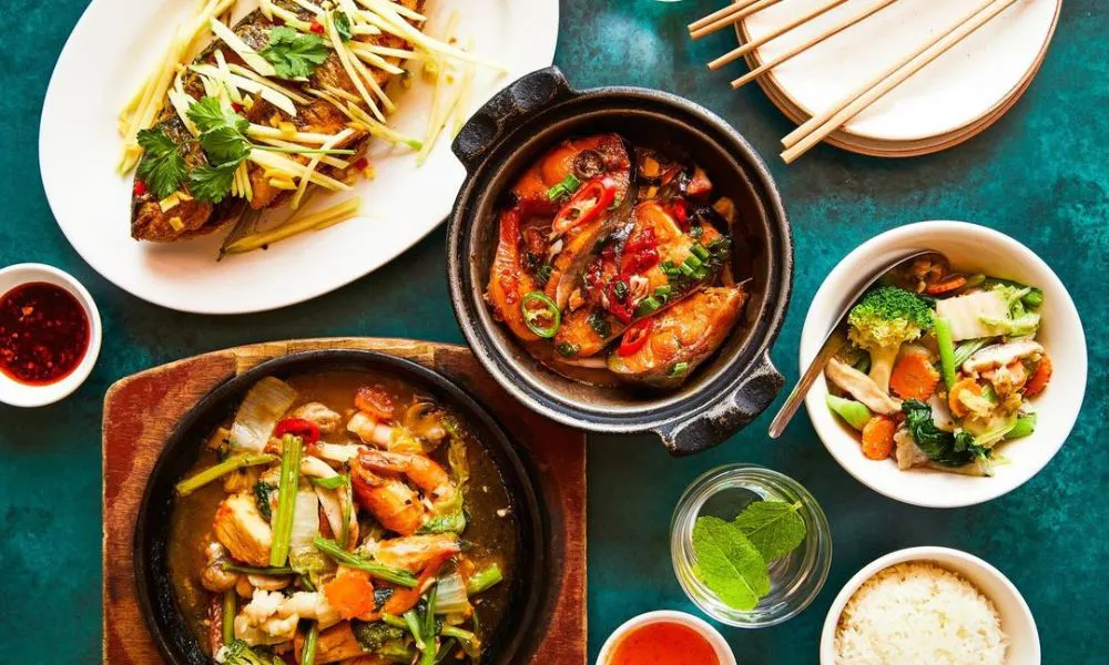 Food at Viet Grill
