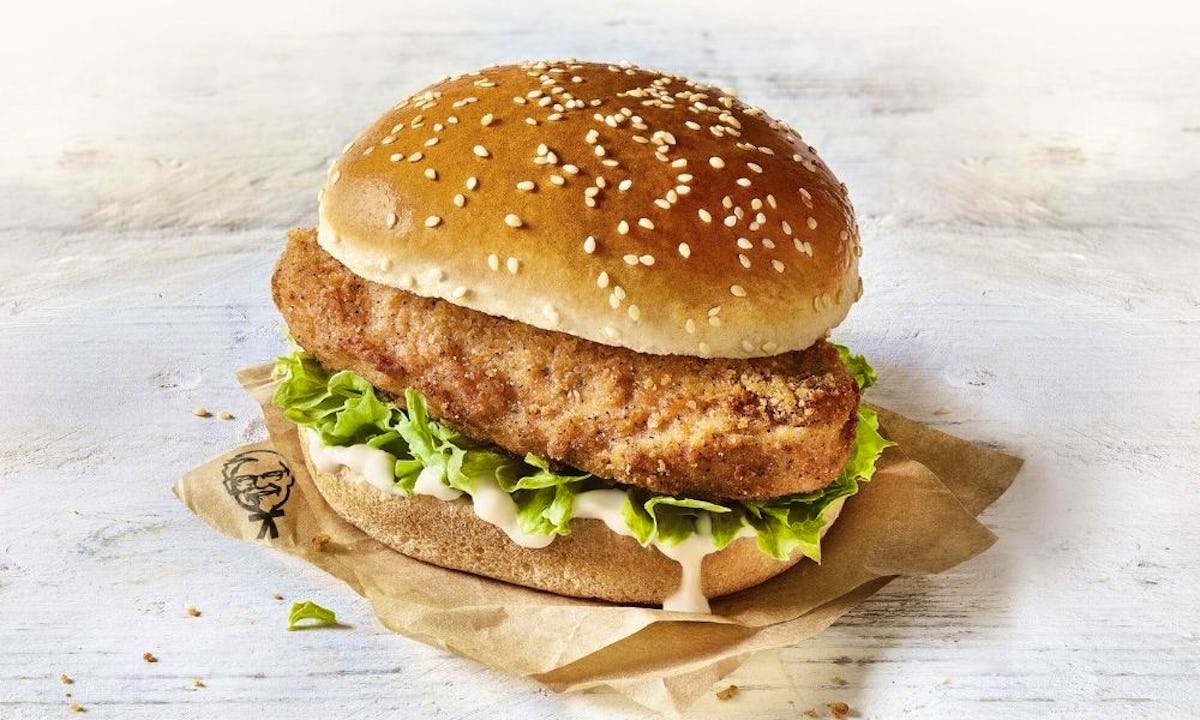 KFC announces its hugely popular vegan burger is here to stay