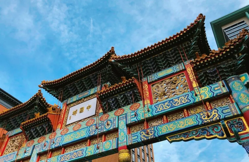 The gates of Chinatown