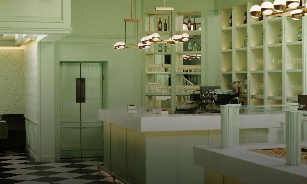 Prada Caffe at Harrods