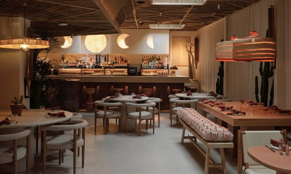 the interior of Ixchel's dining room