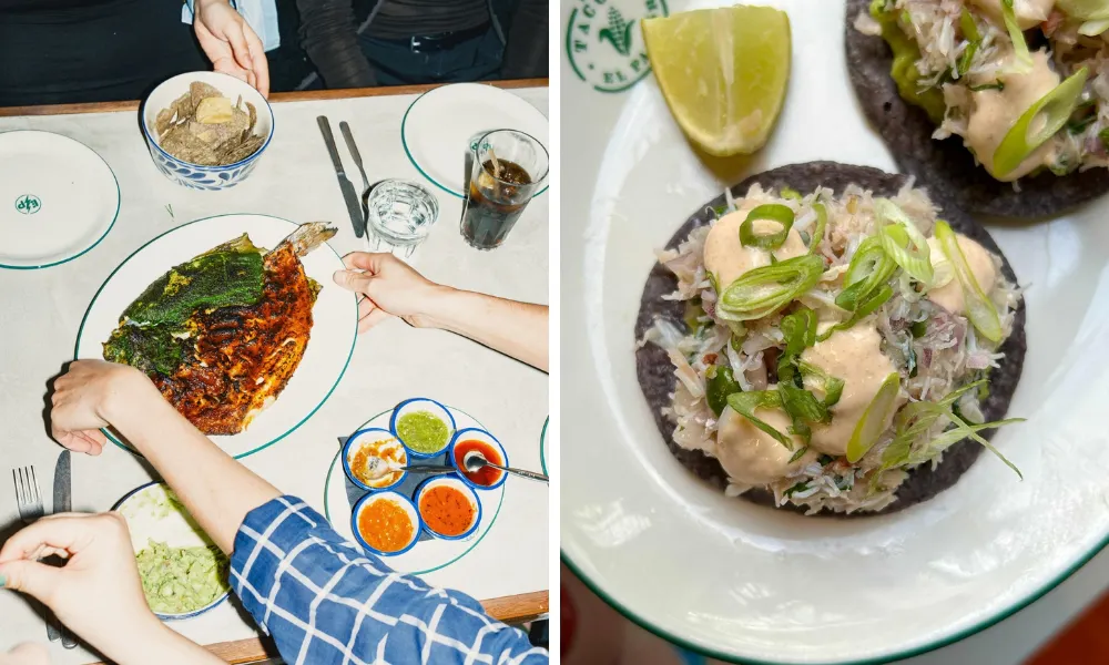 el pastor tacos and sharing plates