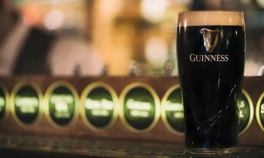 Guinness glass