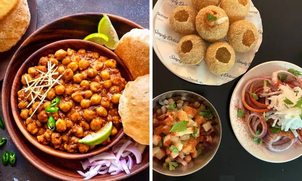 veggie dishes at pronto paratha