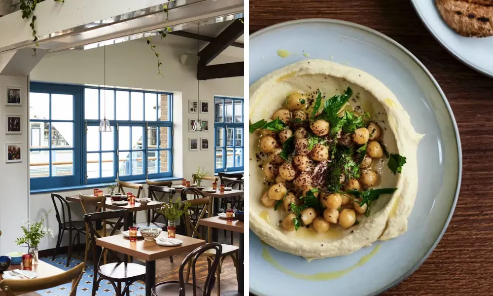 hummus at imads syrian kitchen
