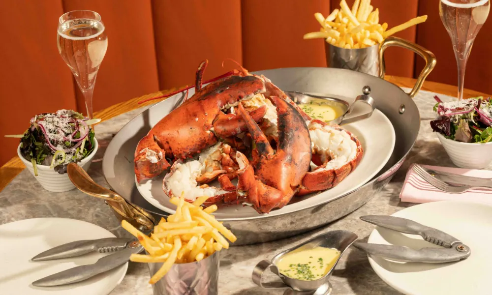 jumbo lobster for two