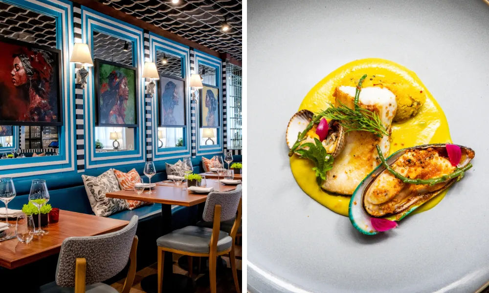kanishka interiors and seafood curry