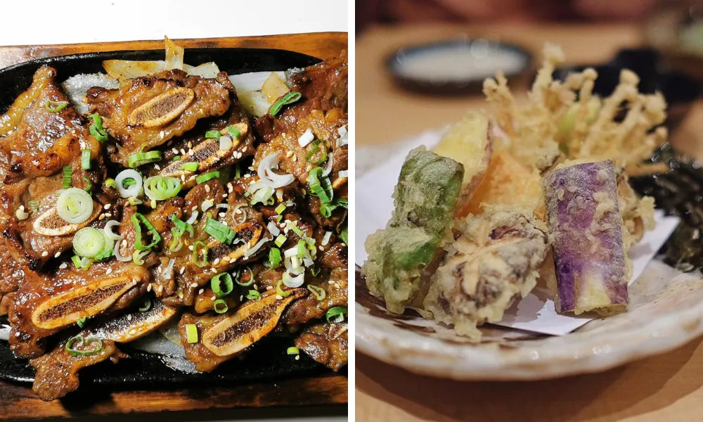 grilled pork ribs