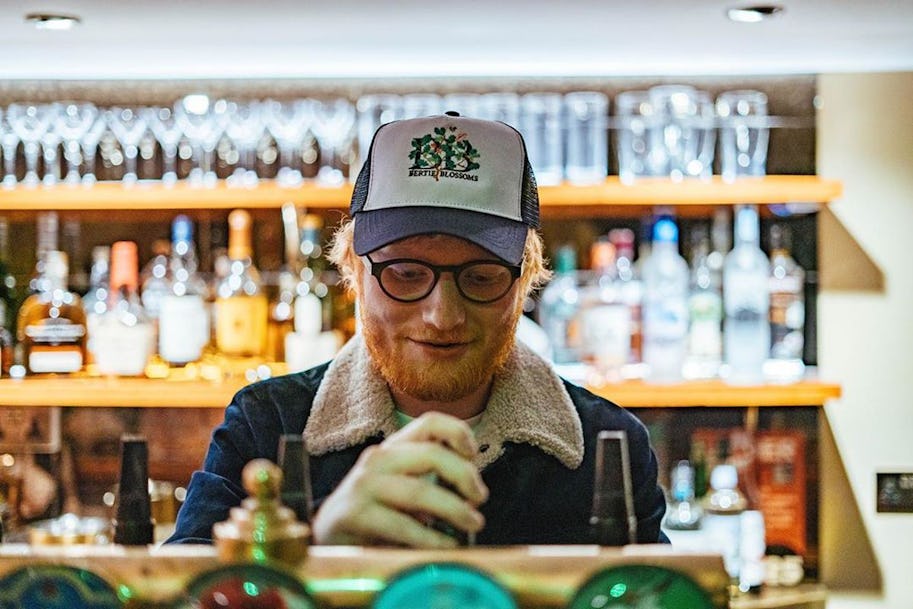 Ed Sheeran’s Notting Hill restaurant Bertie Blossoms has secured a new drinks license 