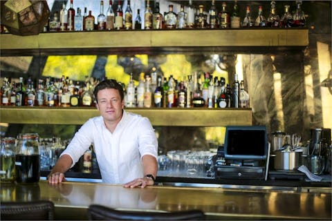 Jamie Oliver turned to family for support after the collapse of his restaurant empire