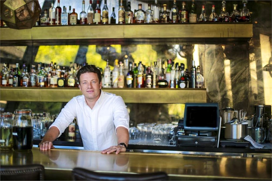 Jamie Oliver turned to family for support after the collapse of his restaurant empire