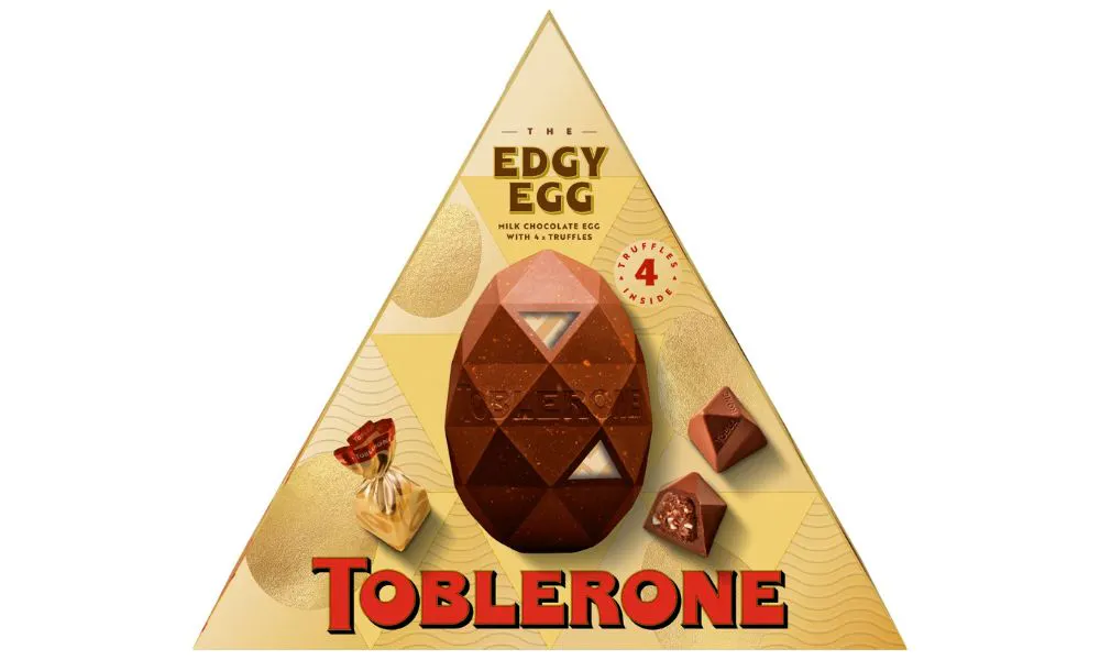 Toblerone Truffle Edgy Egg