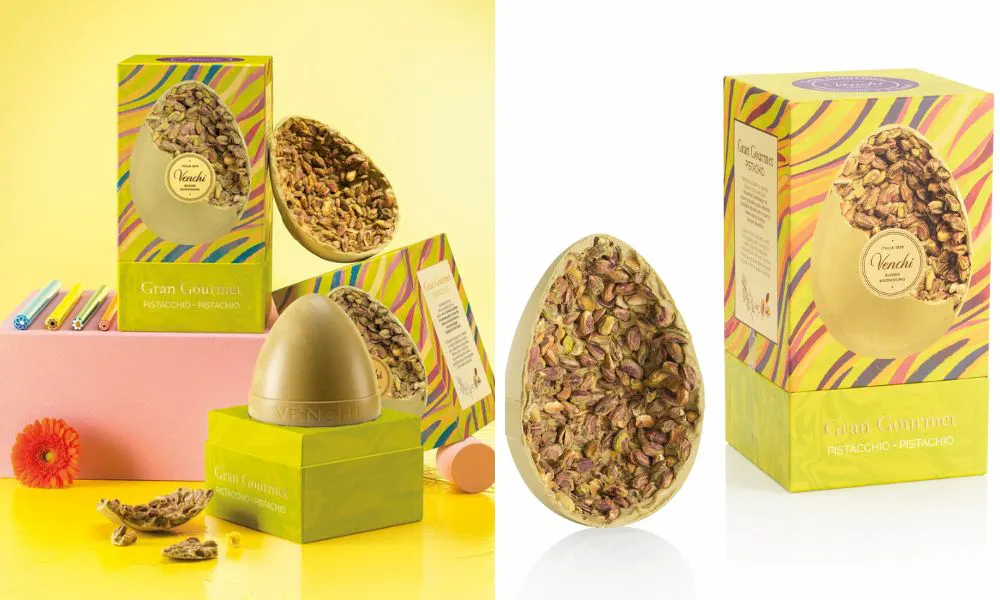 Venchi's Giant Pistachio Egg