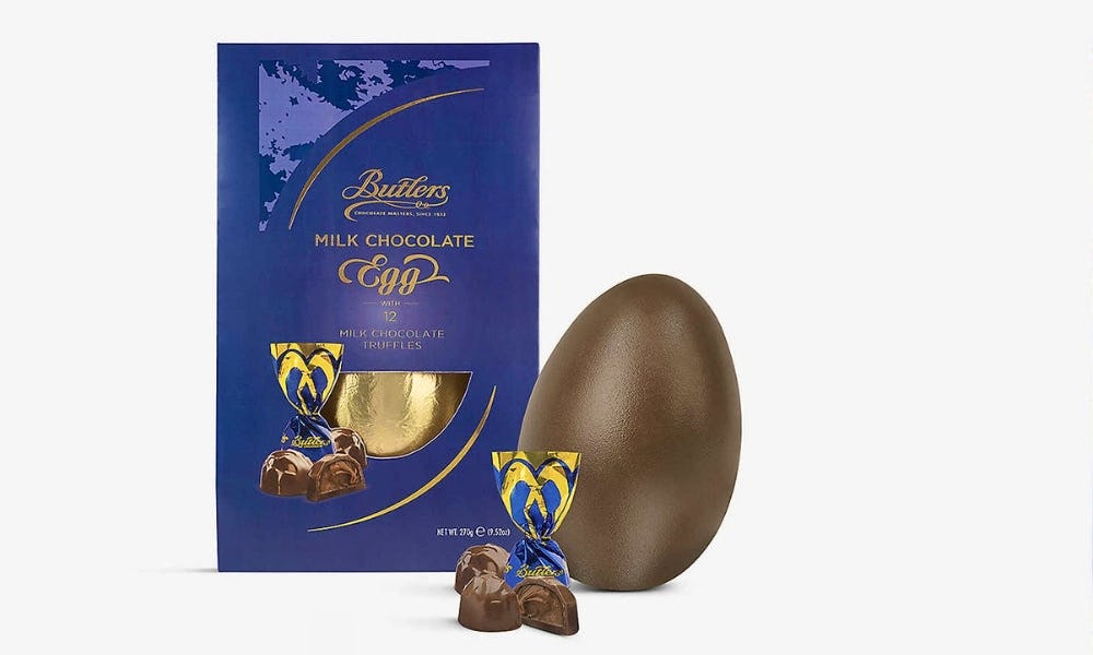 Giant Gourmet Chocolate Easter Egg