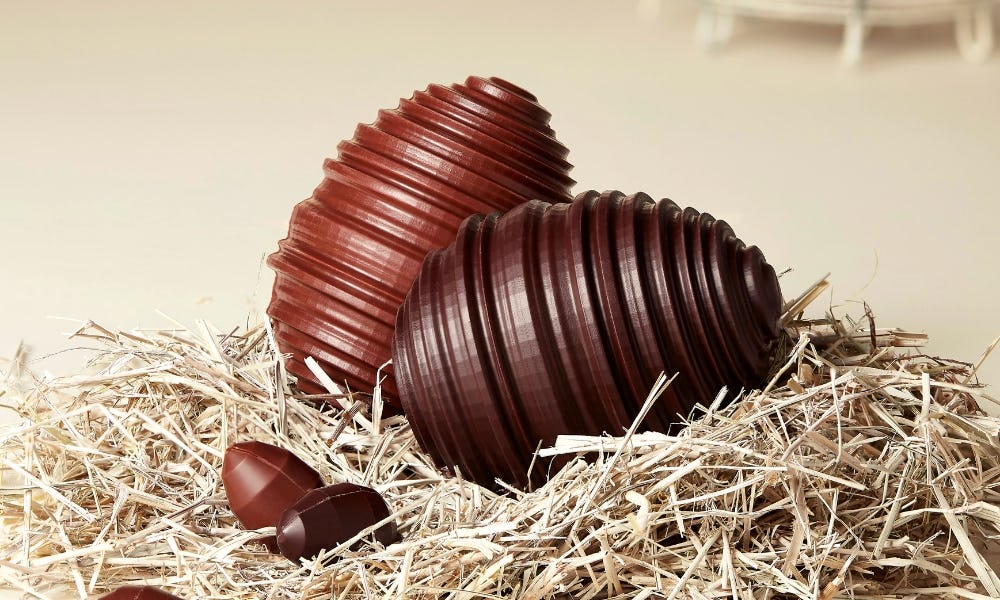 Giant Gourmet Chocolate Easter Egg