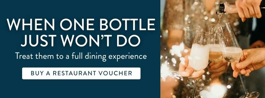 SquareMeal Christmas Voucher with Prosecci