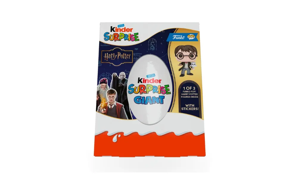Easter Egg with harry potter figurines