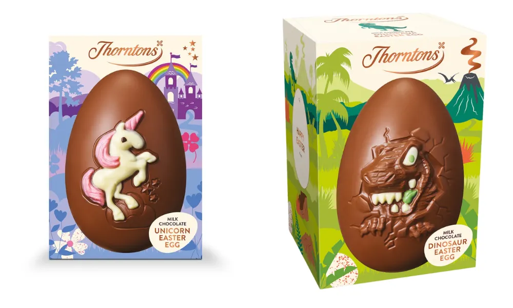 Dinosaur Easter Egg and unicorn easter egg