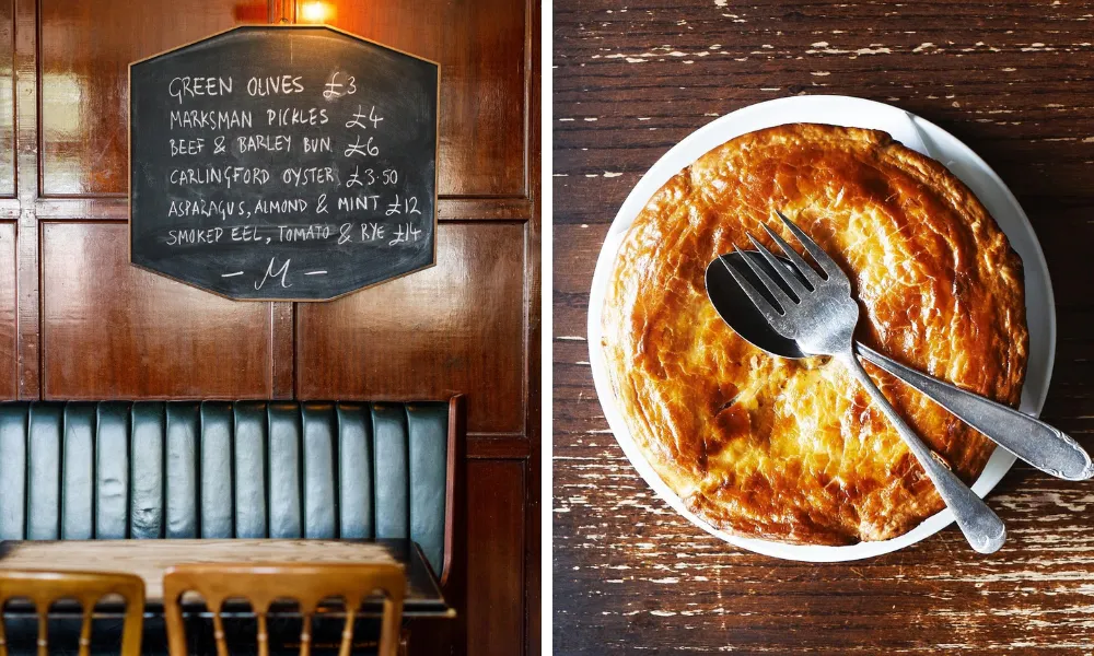 marksman chicken girolle pie