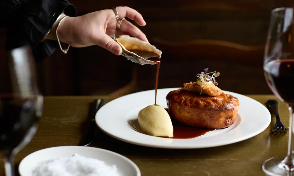 walmer castle beef shin and oyster pie