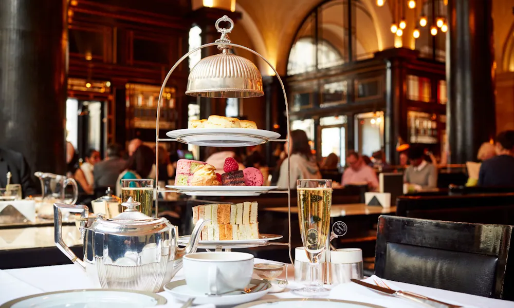 The Wolseley afternoon tea cake stand