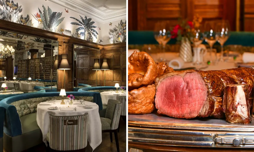 carvery trolley at charlie's at brown's