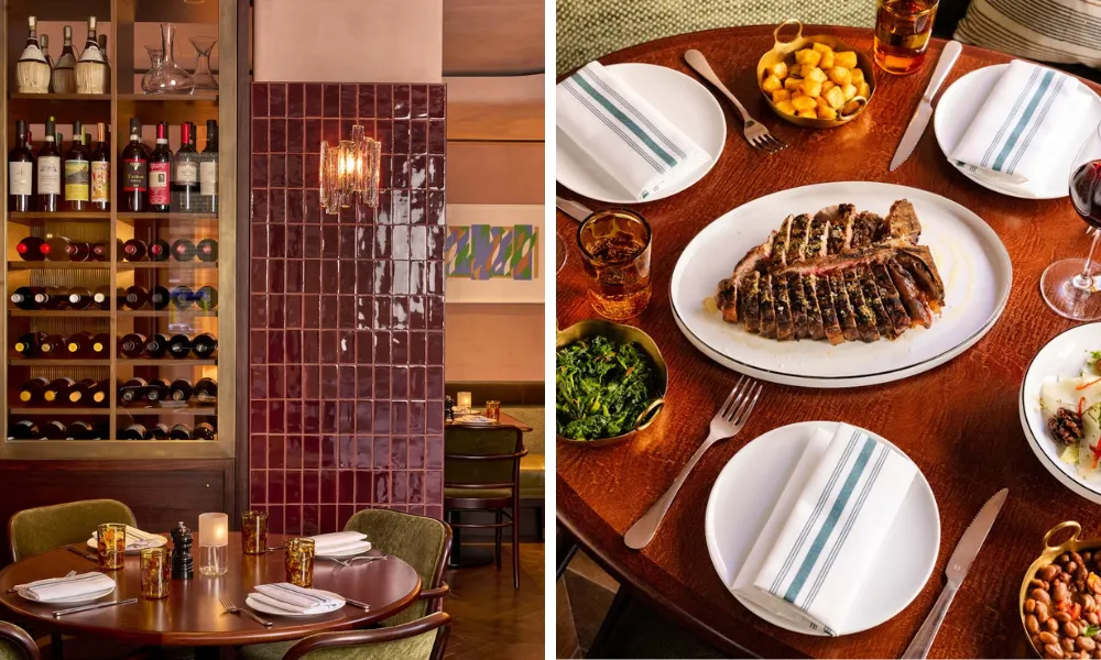 fiorentina steak to share at nipotina