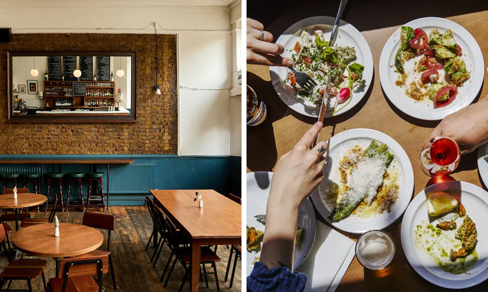 Cosy dining room at The Camberwell Arms