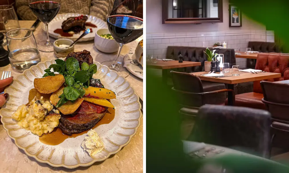 large roast plate at the chalk freehouse
