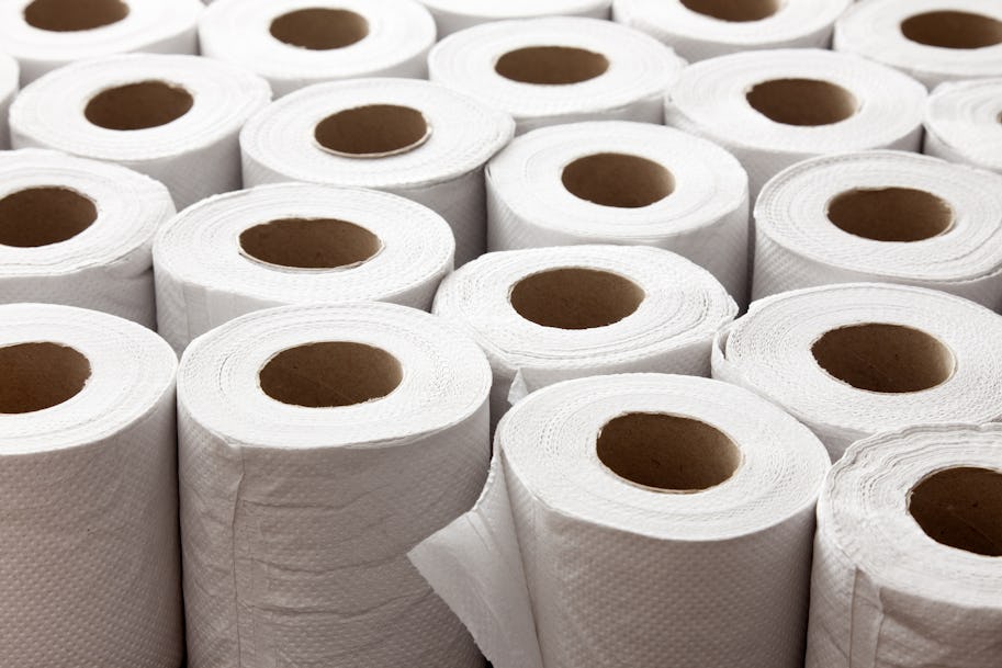 This restaurant is offering a free roll of toilet paper with orders