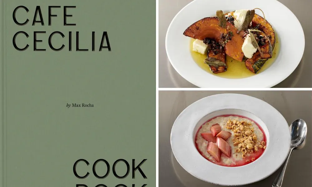 Cafe Cecilia cover and recipes