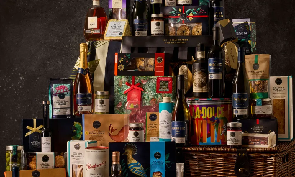 M&S &pound;1000 christmas hamper